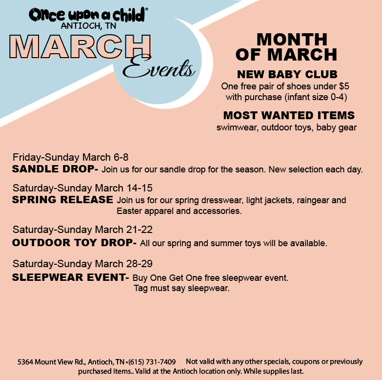 March Events